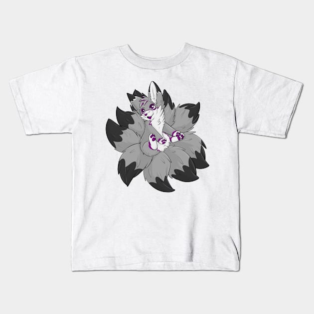 Ace Kitsune Kids T-Shirt by Fennekfuchs